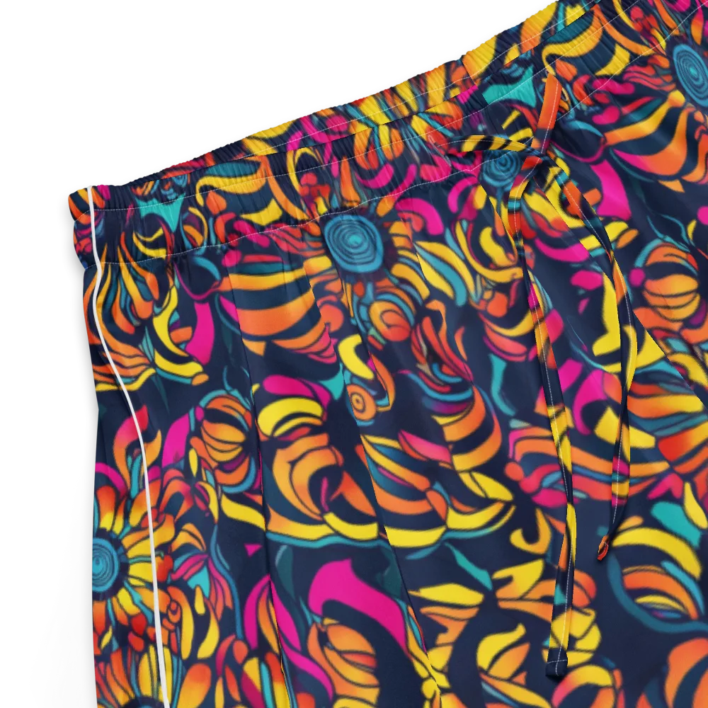 Flame Petals on Women's Pajama Shorts — Product details
