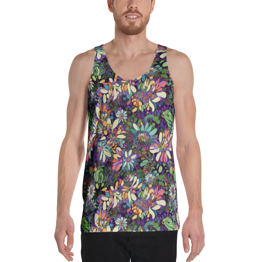 Botanical Carnival on Men's Tank Top — Front