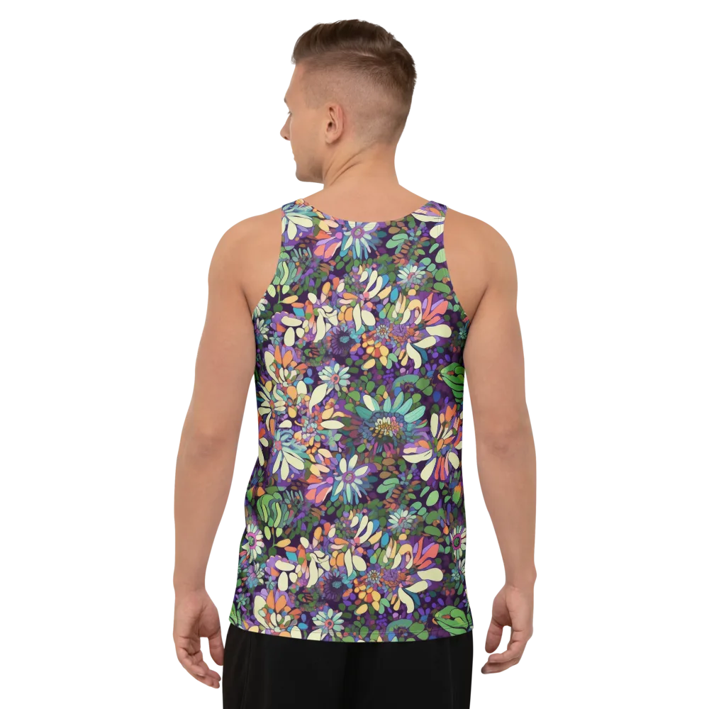 Botanical Carnival on Men's Tank Top — Back