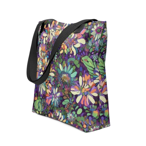 Botanical Carnival on a Tote Bag