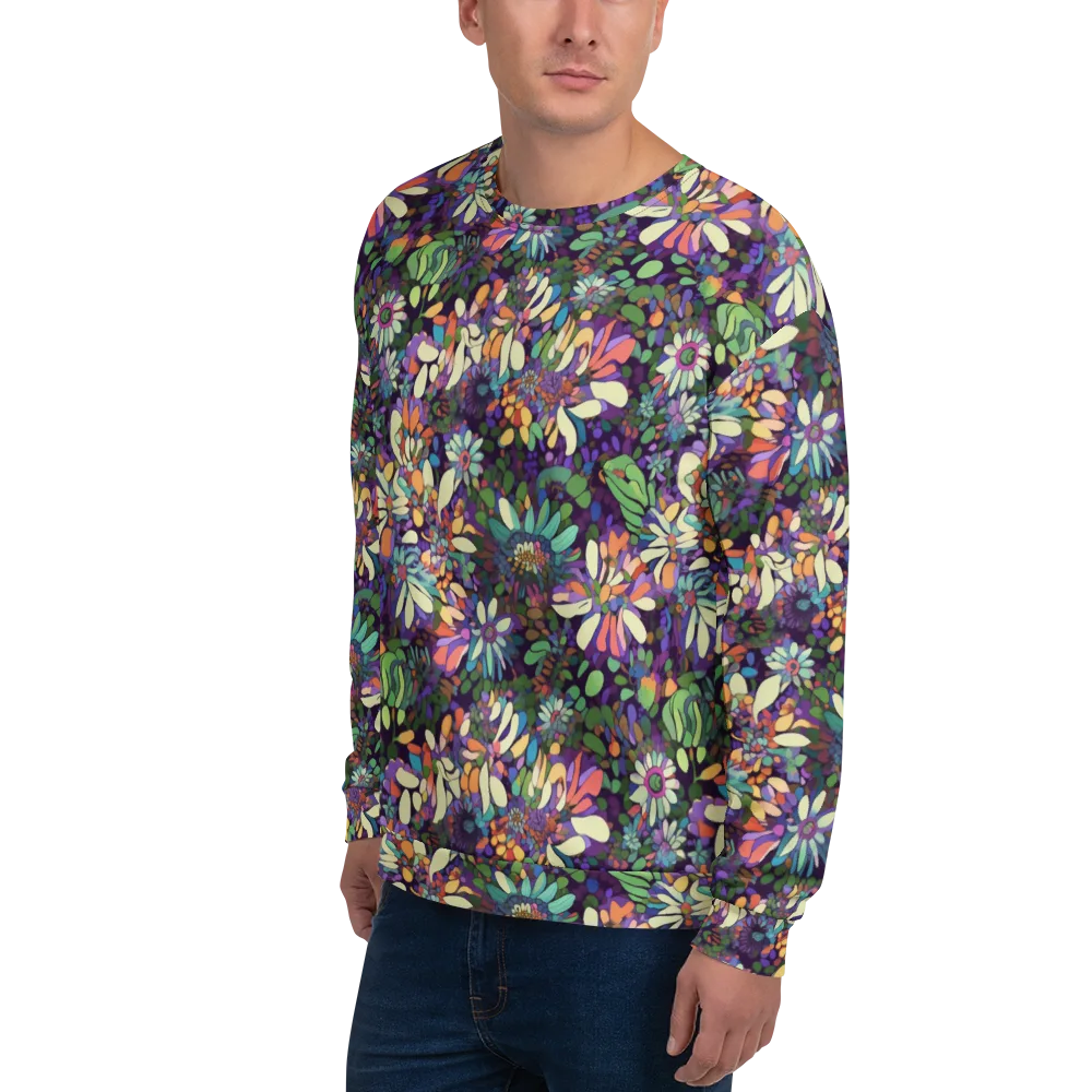 Botanical Carnival on Sweatshirt — Left Front