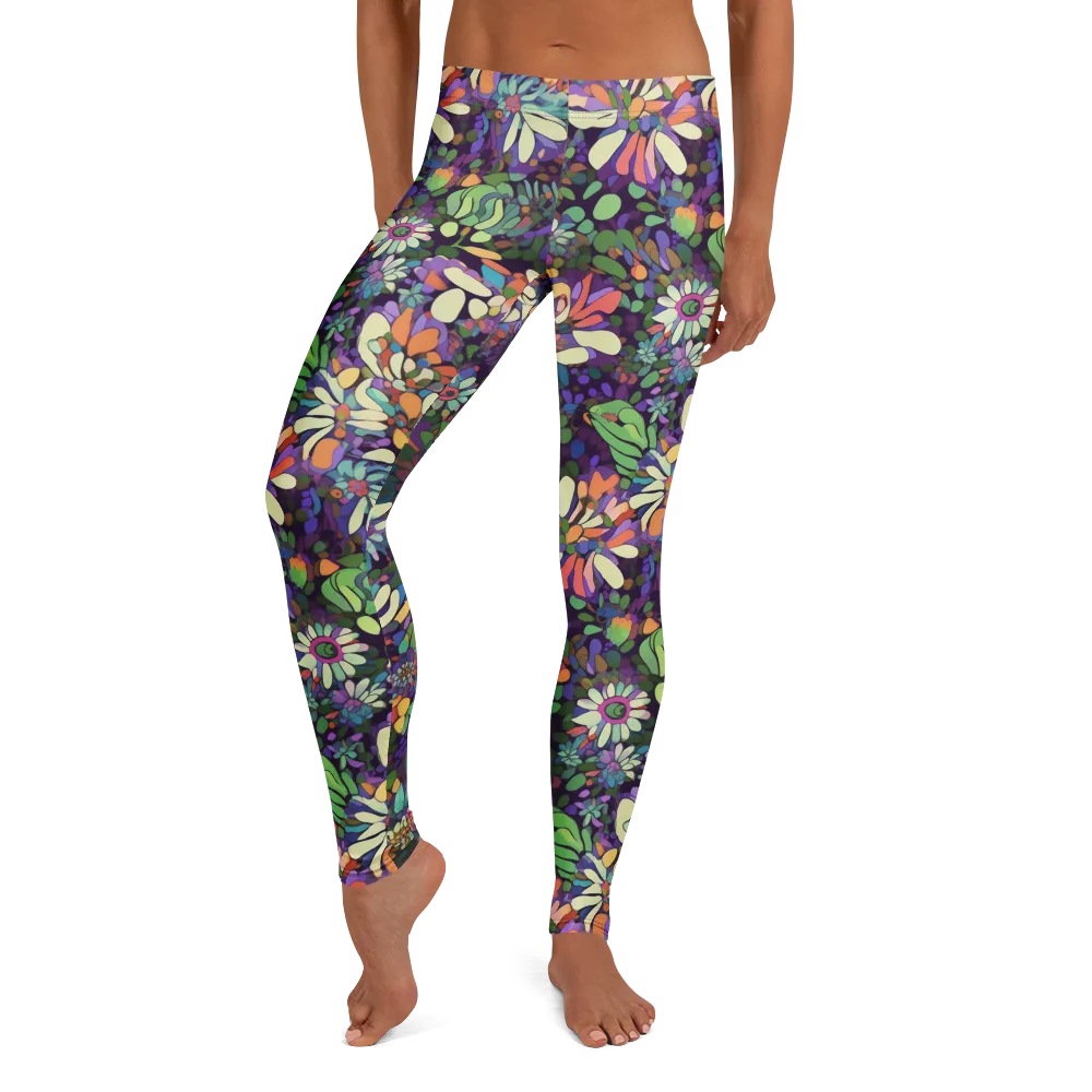 Botanical Carnival on Leggings — Front
