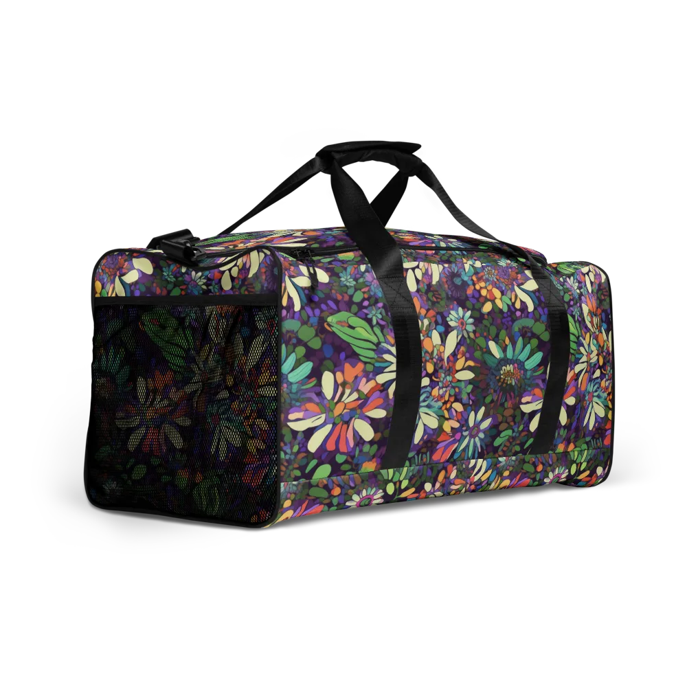 Botanical Carnival on Duffle Bag — Right Front