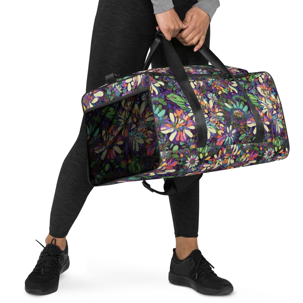 Botanical Carnival on Duffle Bag — Right Front