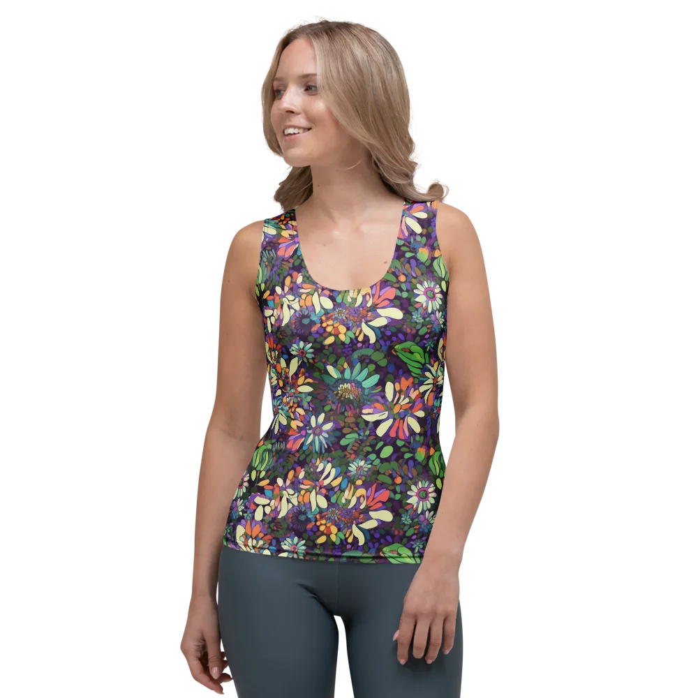 Botanical Carnival on Women's Tank Top — Front