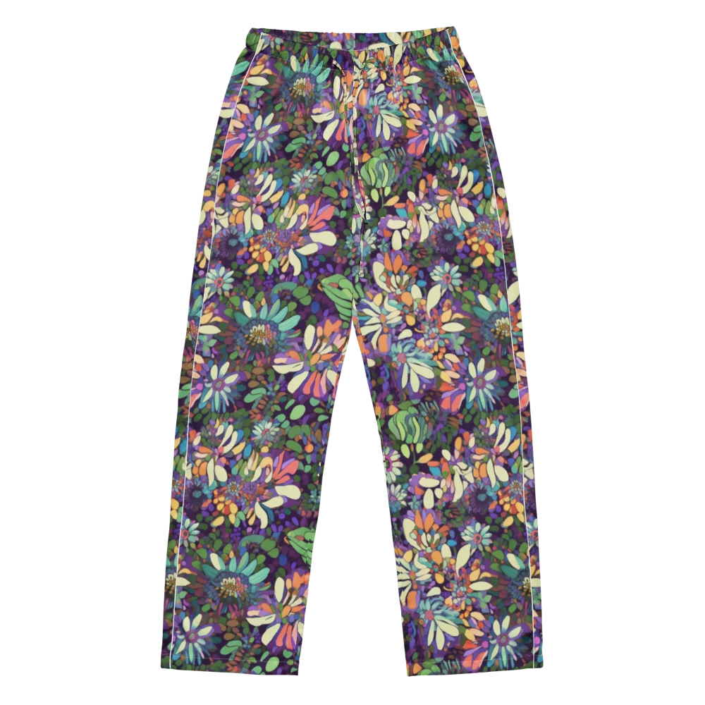 Botanical Carnival on Women's Pajama Pants — Front