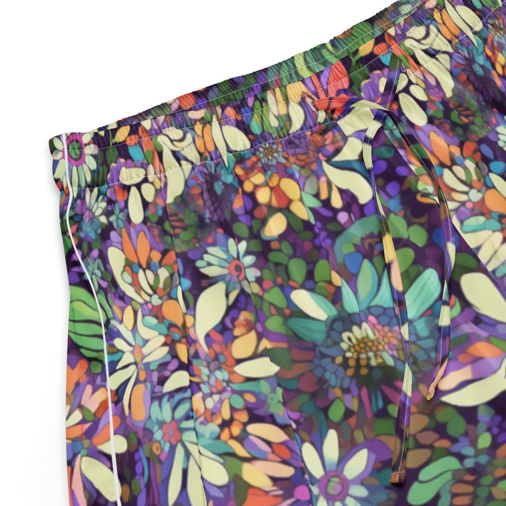 Botanical Carnival on Women's Pajama Shorts — Product details