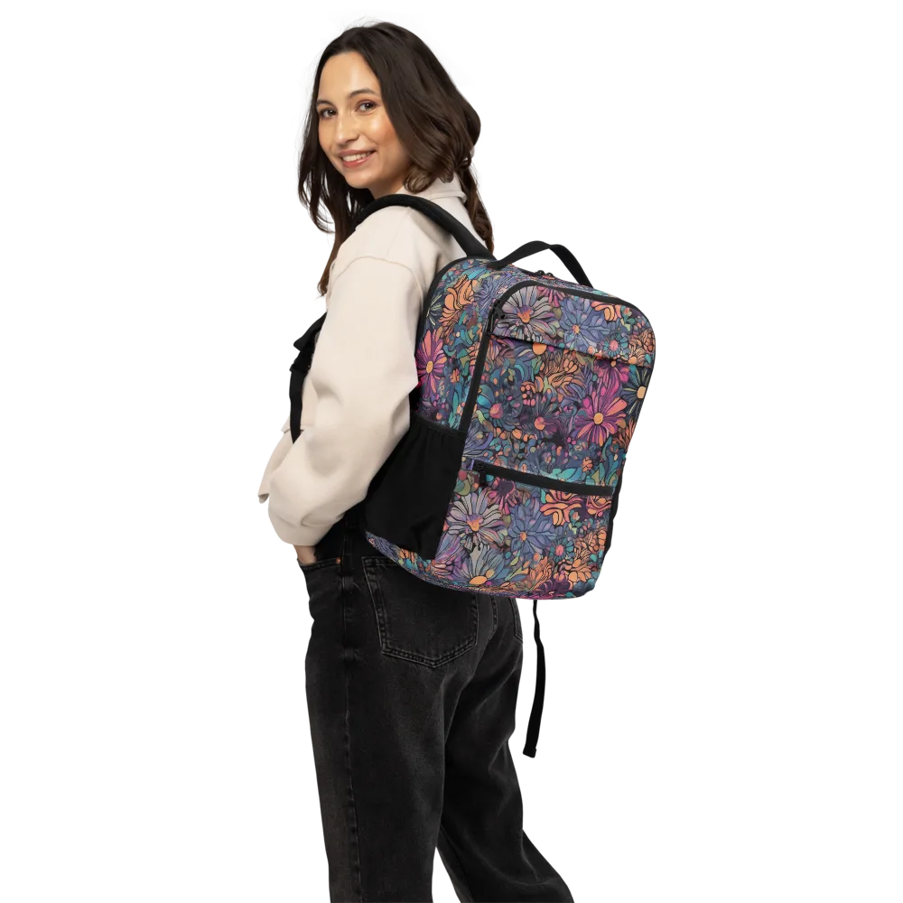 Chromatic Eden on Utility Backpack — Back
