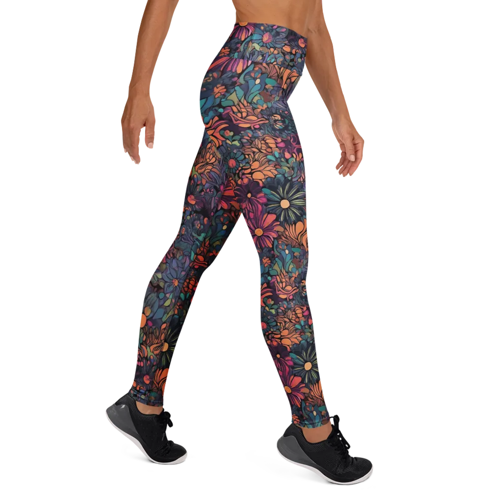Chromatic Eden on Yoga Leggings — Right