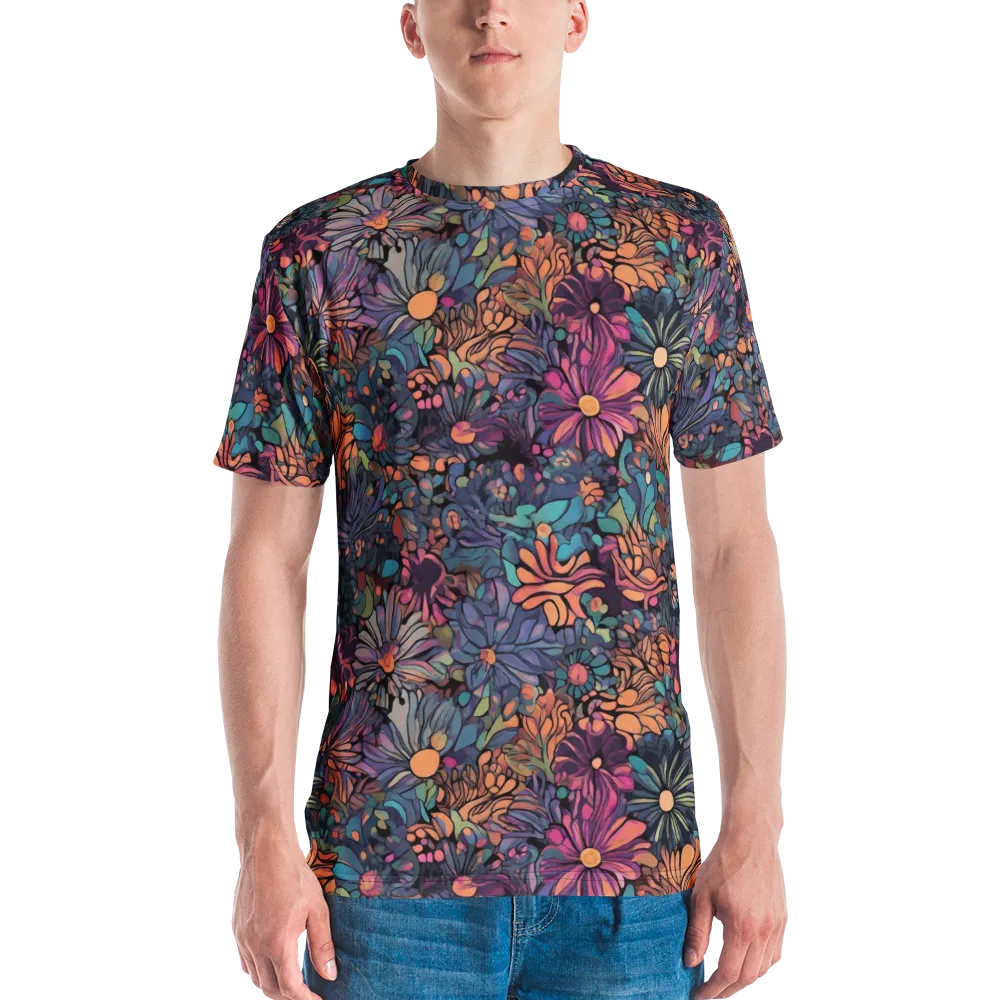 Chromatic Eden on Men's Crew Neck T-Shirt — Front