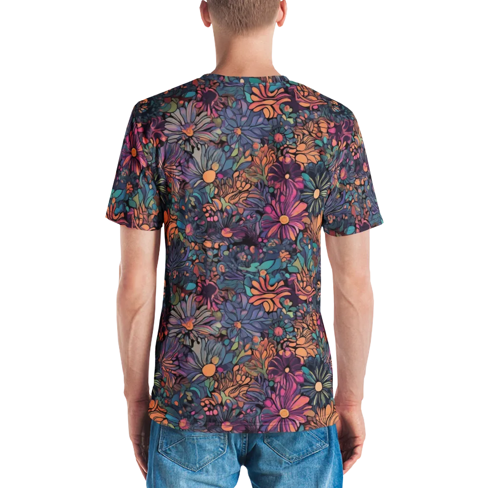 Chromatic Eden on Men's Crew Neck T-Shirt — Back