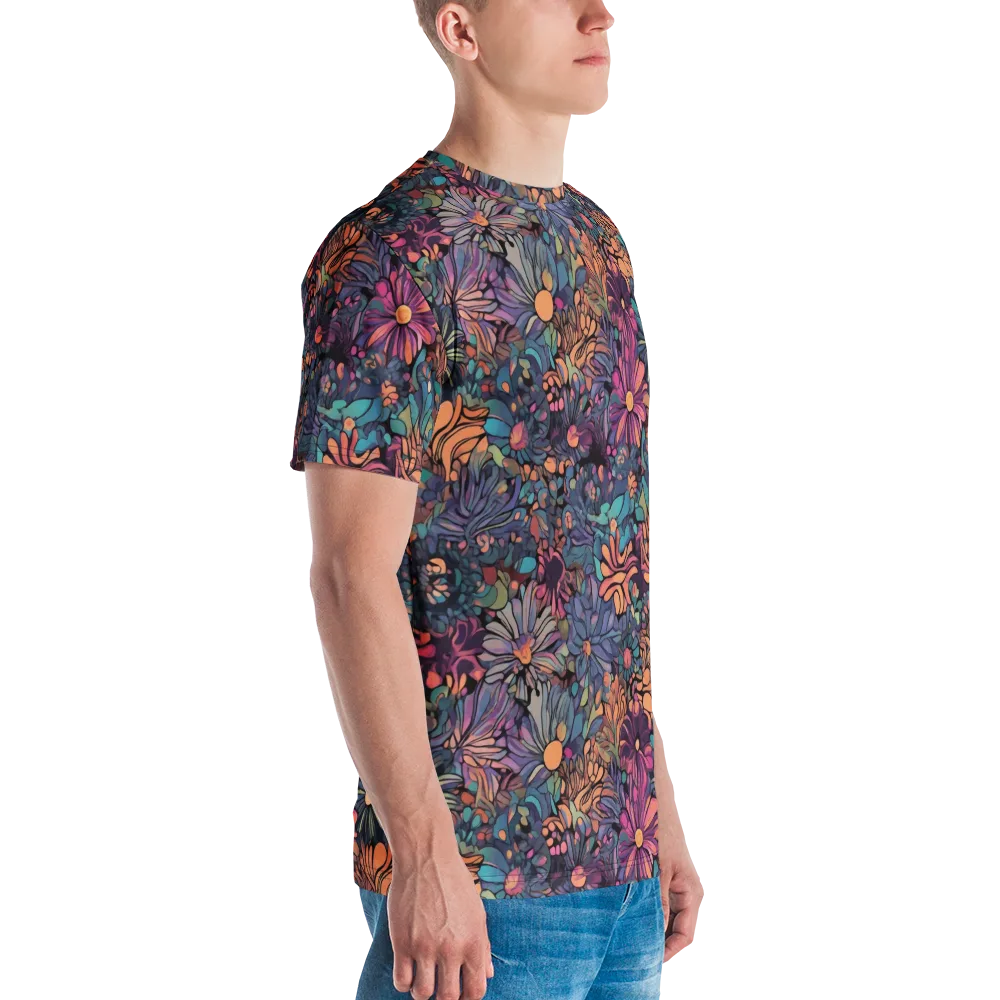Chromatic Eden on Men's Crew Neck T-Shirt — Right