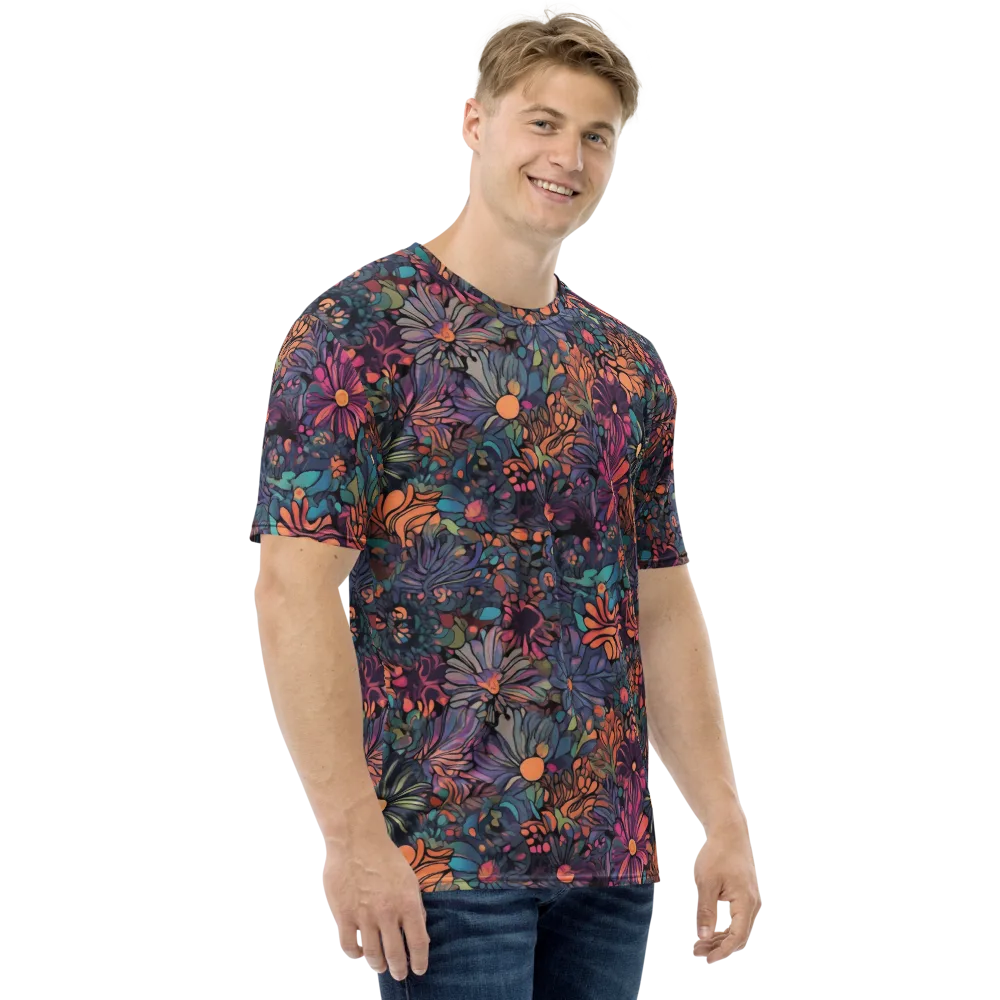 Chromatic Eden on Men's Crew Neck T-Shirt — Right