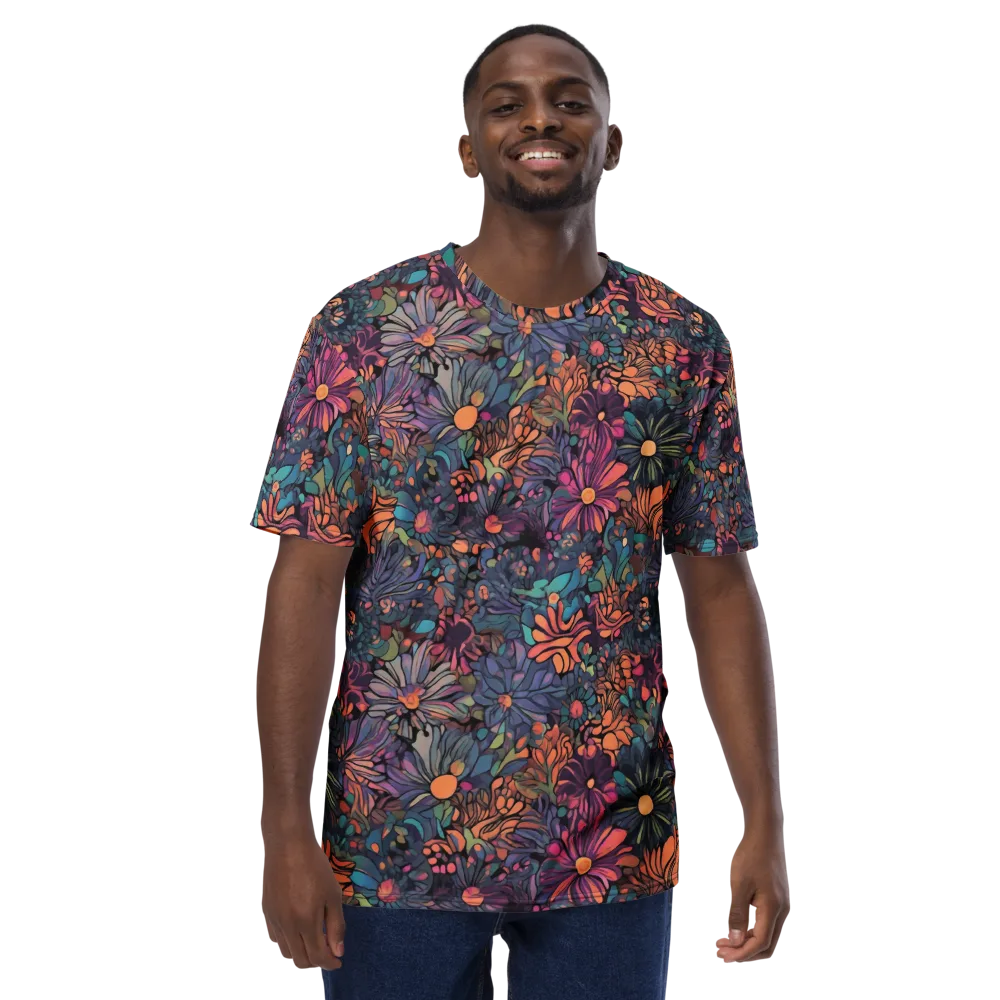Chromatic Eden on Men's Crew Neck T-Shirt — Front