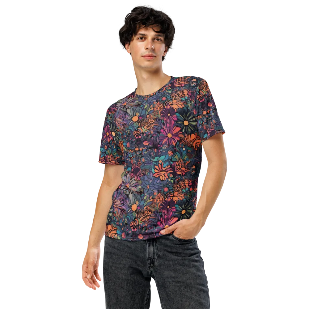 Chromatic Eden on Men's Crew Neck T-Shirt — Front
