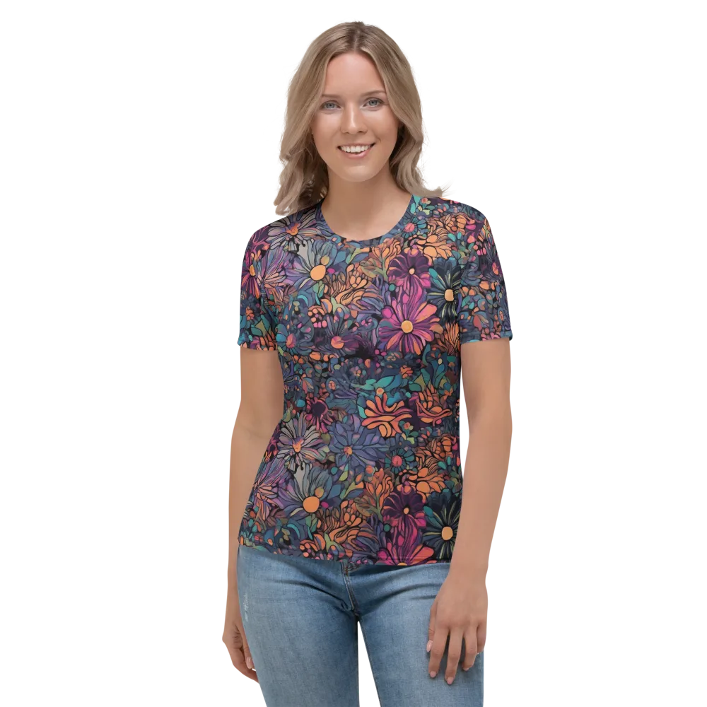 Chromatic Eden on Women's Crew Neck T-Shirt — Front