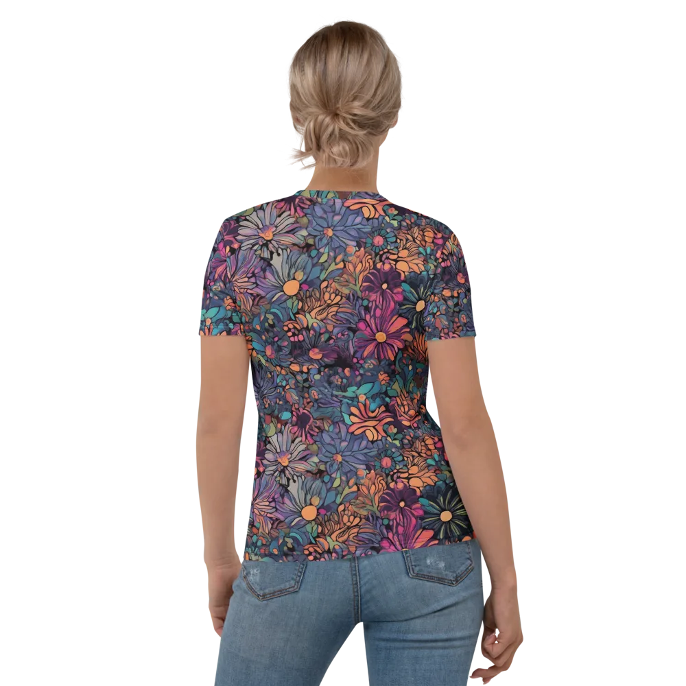 Chromatic Eden on Women's Crew Neck T-Shirt — Back