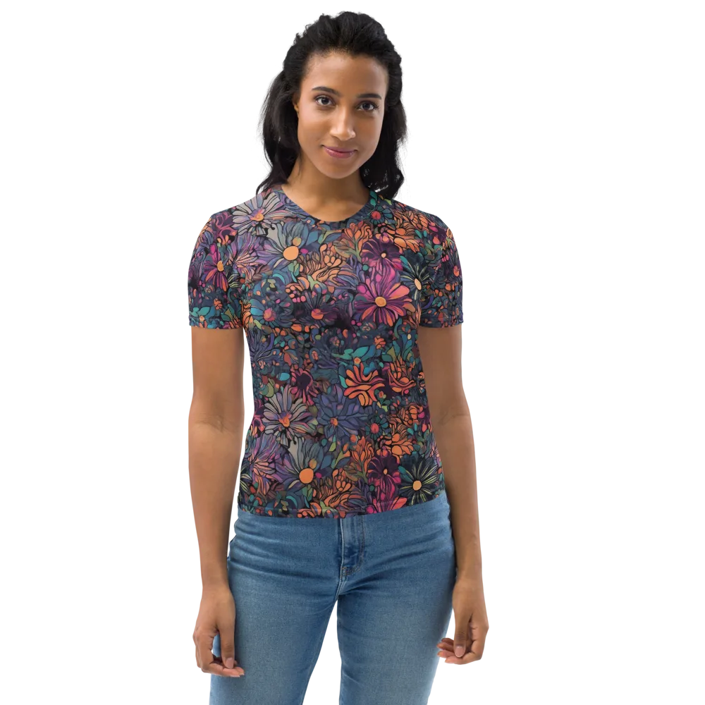 Chromatic Eden on Women's Crew Neck T-Shirt — Front