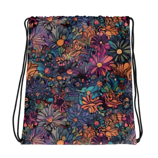 Chromatic Eden on a Drawstring Bag