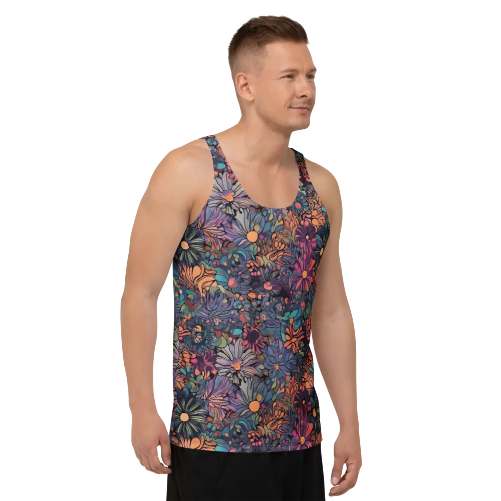 Chromatic Eden on Men's Tank Top — Right Front