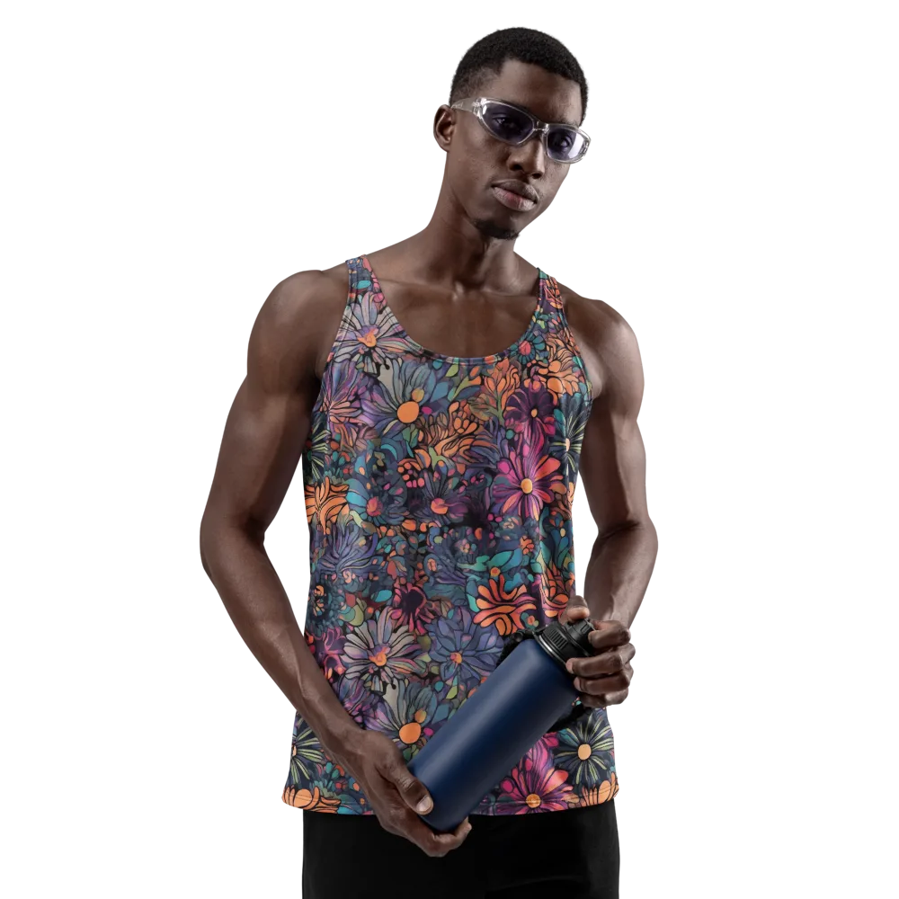 Chromatic Eden on Men's Tank Top — Front