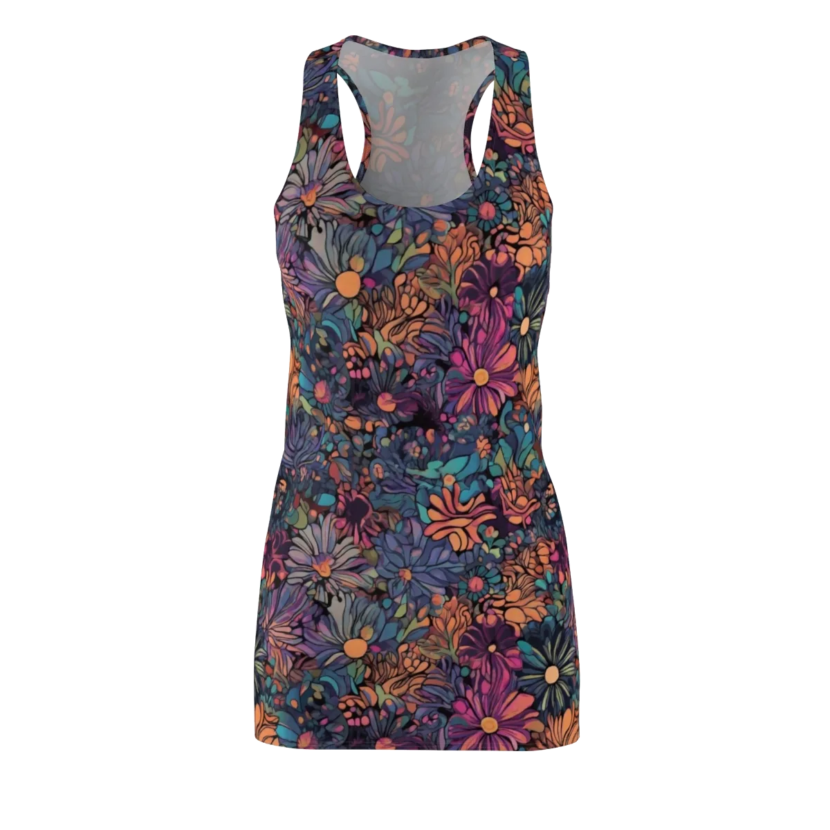 Chromatic Eden on Racerback Dress — Front