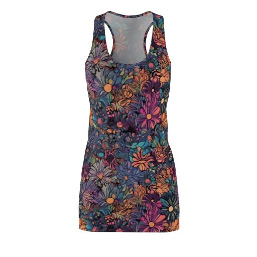 Chromatic Eden on a Racerback Dress