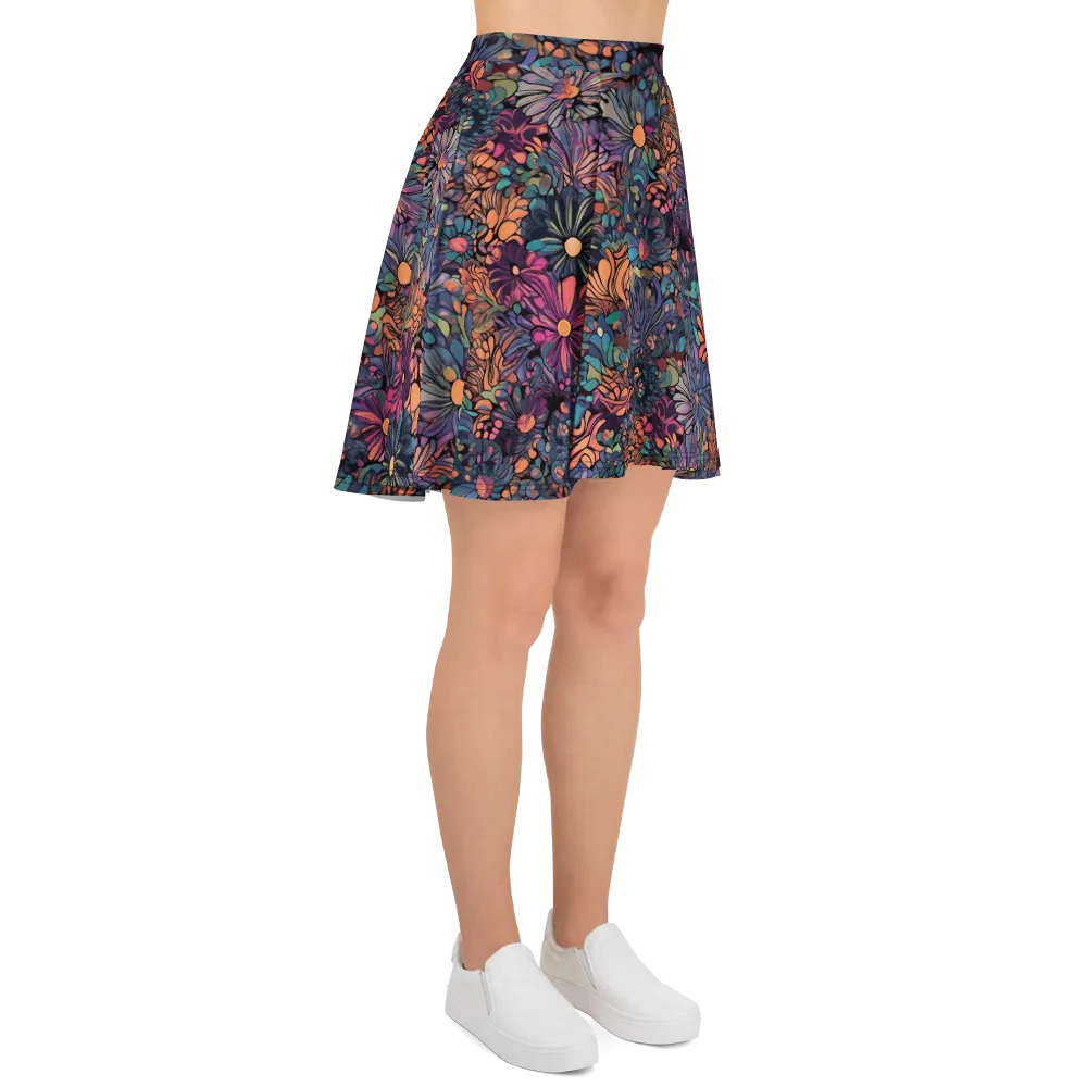 Chromatic Eden on Skater Skirt — Right