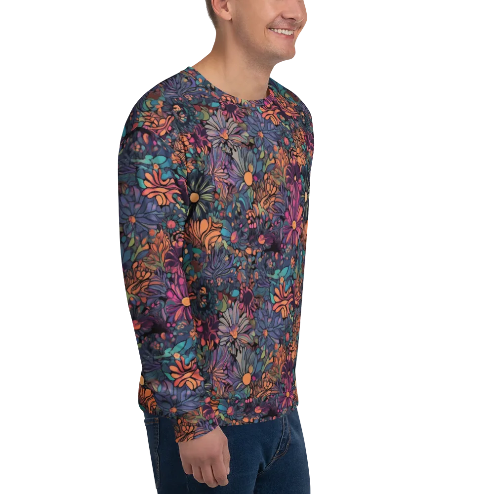 Chromatic Eden on Sweatshirt — Right Front