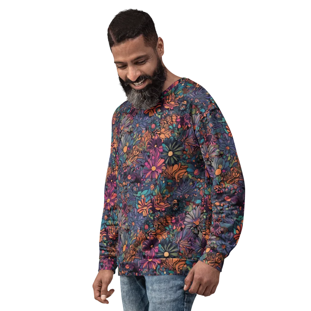 Chromatic Eden on Sweatshirt — Left Front