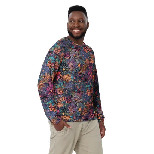 Chromatic Eden on a Sweatshirt