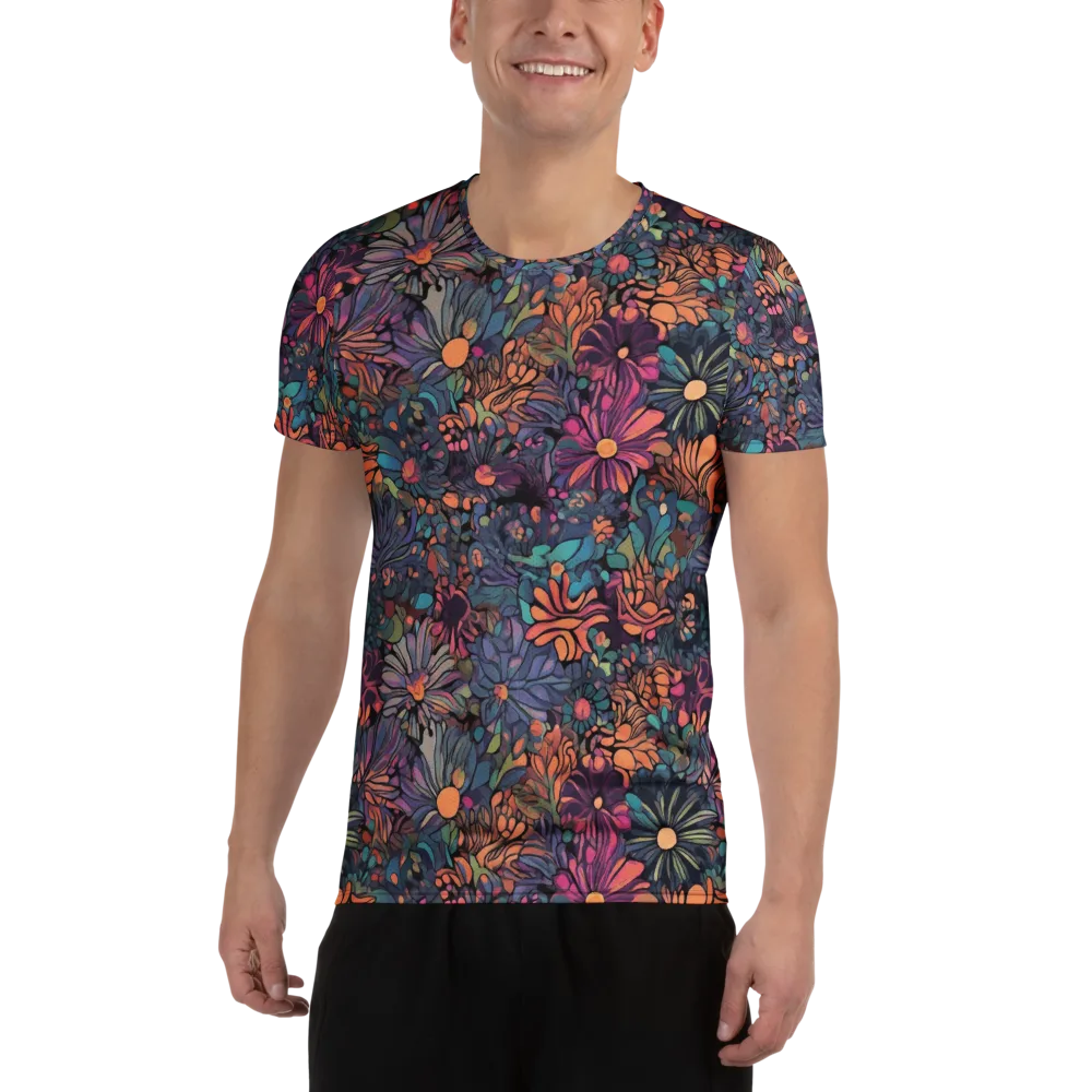 Chromatic Eden on Men's Athletic T-Shirt — Front