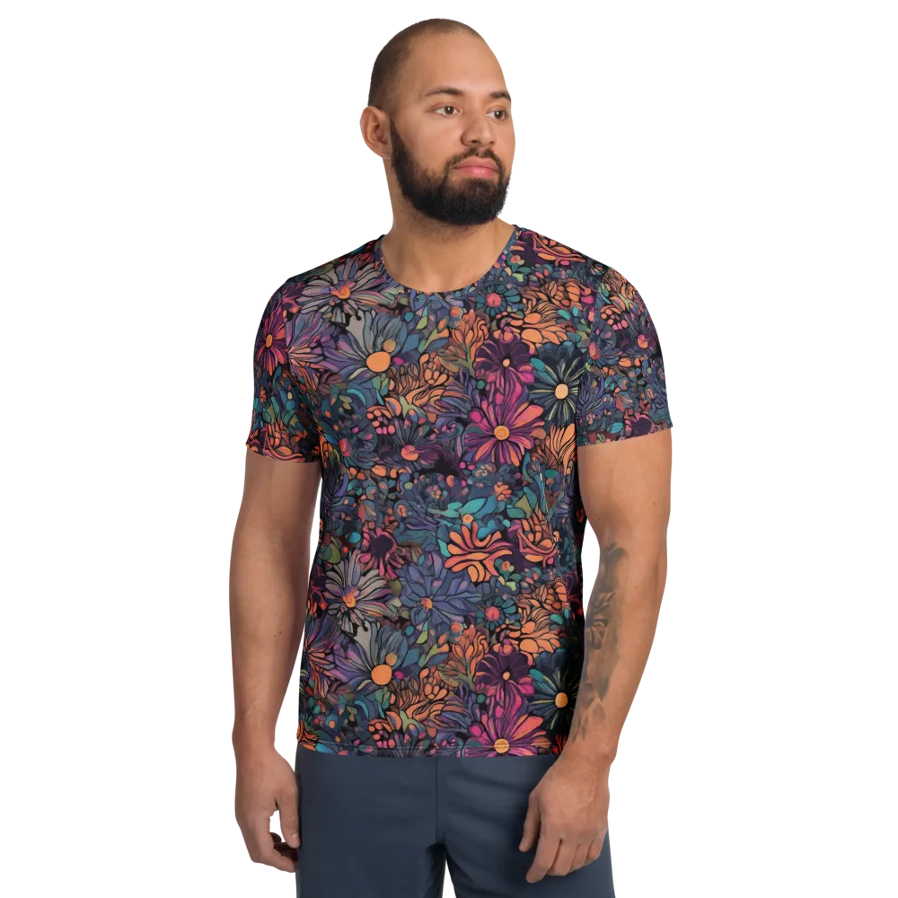 Chromatic Eden on Men's Athletic T-Shirt — Front