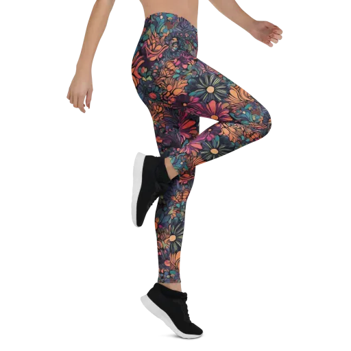Chromatic Eden on a Leggings