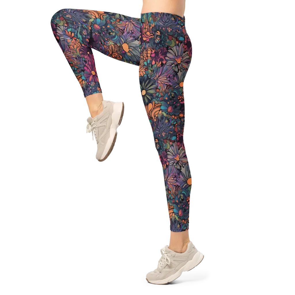 Chromatic Eden on Leggings — Left