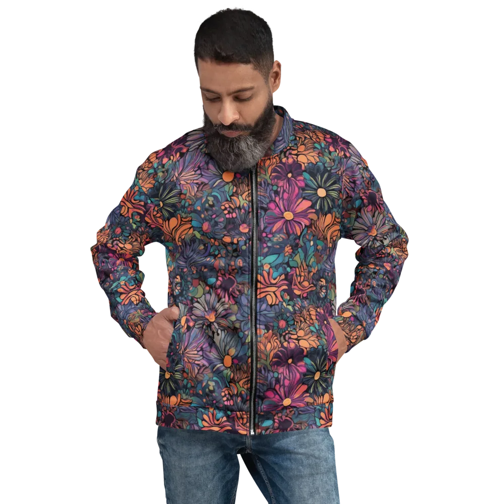 Chromatic Eden on Bomber Jacket — Front