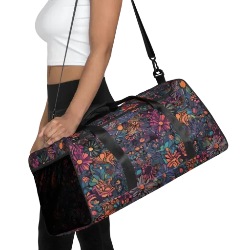 Chromatic Eden on a Duffle Bag