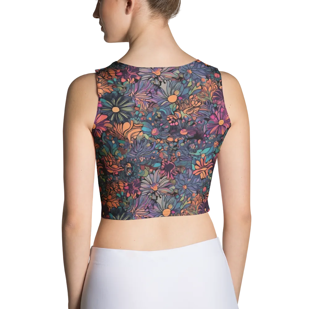 Chromatic Eden on Crop Top — Back