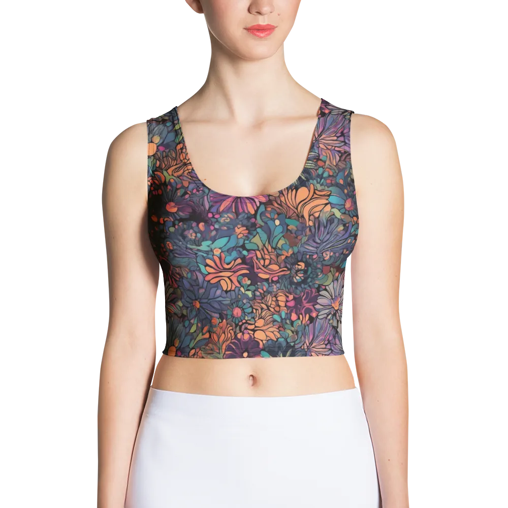 Chromatic Eden on Crop Top — Front