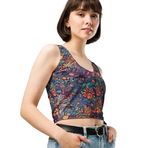 Chromatic Eden on a Crop Top