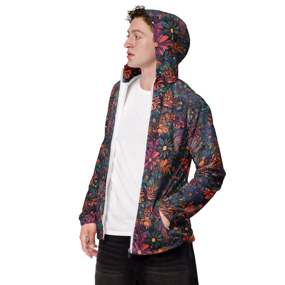 Chromatic Eden on Men's Windbreaker — Left Front