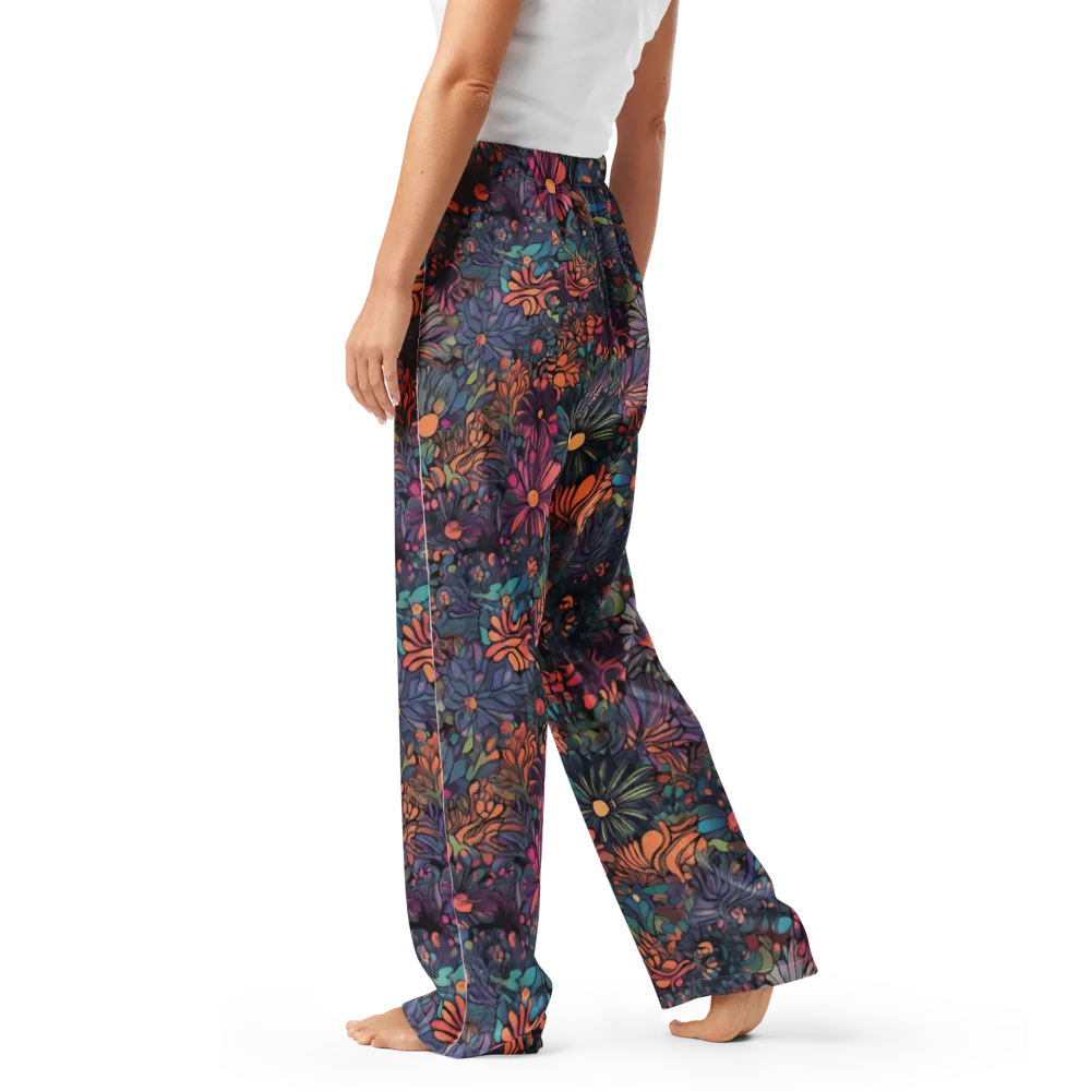 Chromatic Eden on Women's Pajama Pants — Left