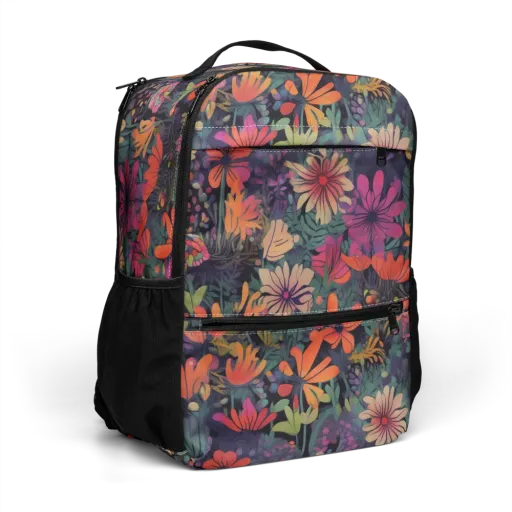 Velvet Flora on a Utility Backpack