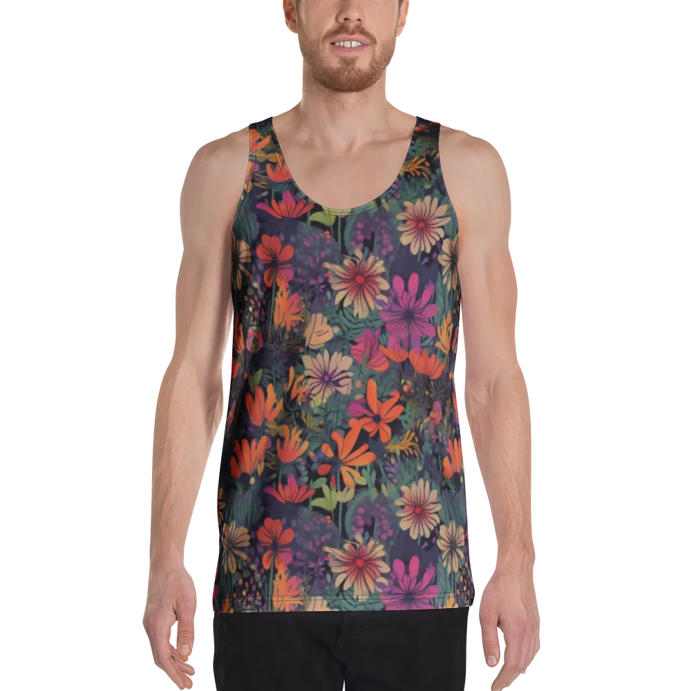 Velvet Flora on Men's Tank Top — Front