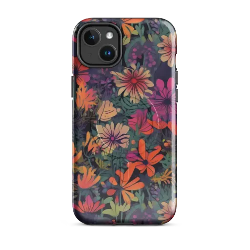 Velvet Flora on a MagSafe Tough Case for iPhone®