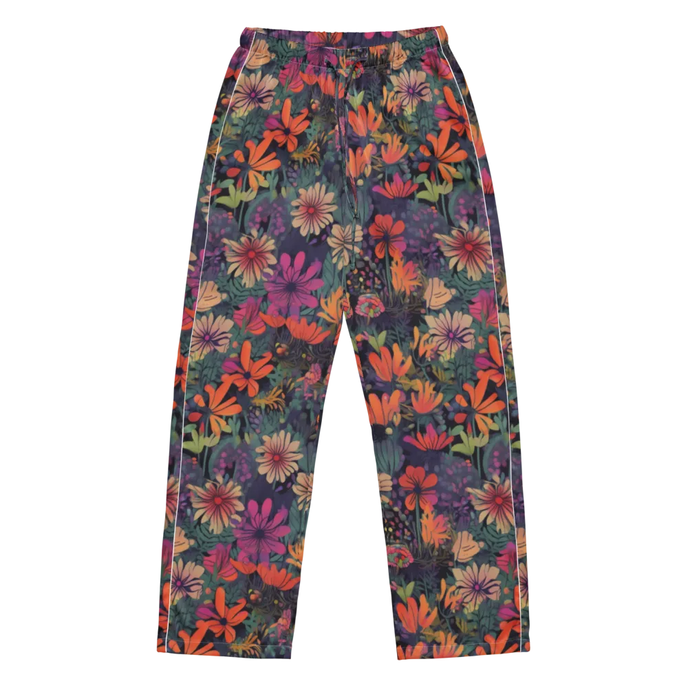 Velvet Flora on Women's Pajama Pants — Front