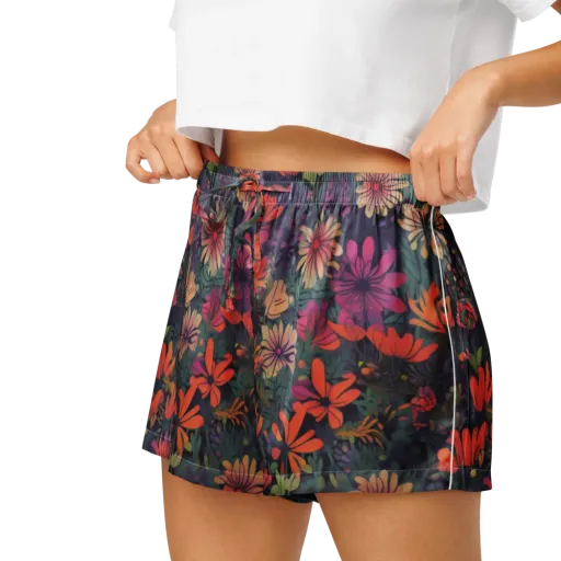 Velvet Flora on a Women's Pajama Shorts