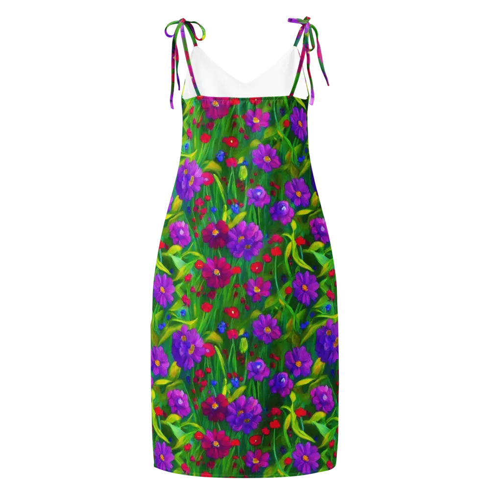 Violet Meadow on Slip Dress — Back