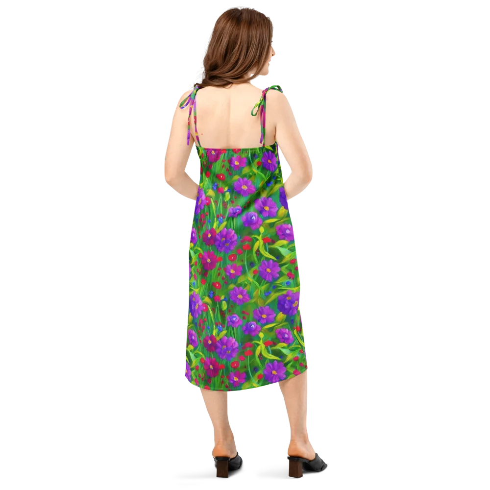 Violet Meadow on Slip Dress — Back