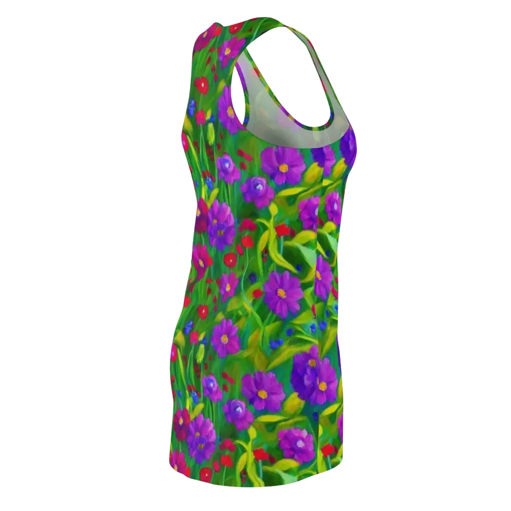 Violet Meadow on Racerback Dress — Back Side